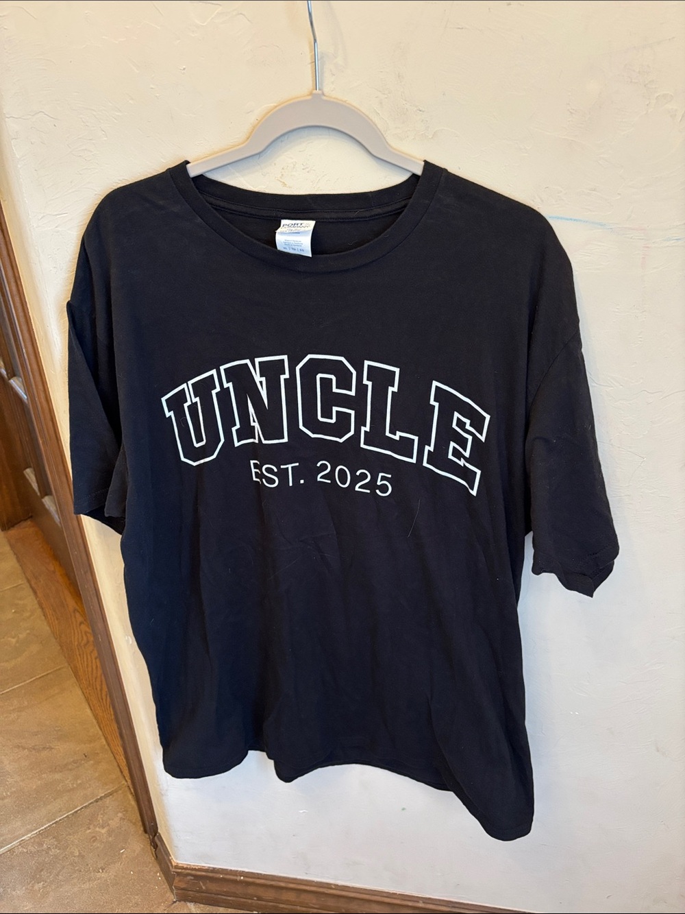 Graphic black tee!  XL